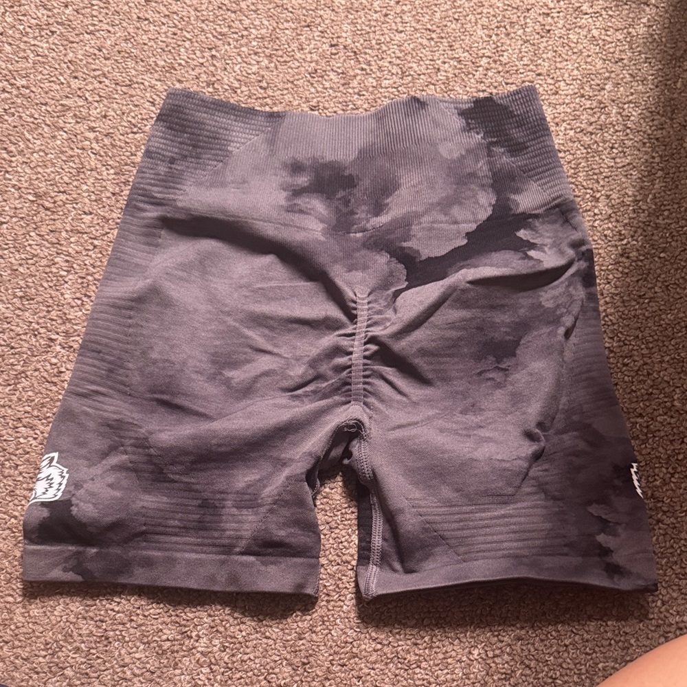 Darc Sport Women's Black and Gray Bike Shorts